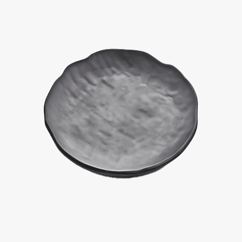 Термостар матовая каменная сервировочная тарелка 28 см