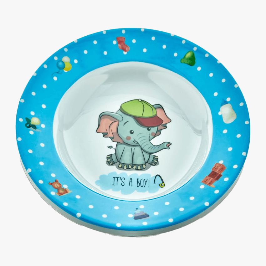 Термостар глубокая тарелка Boy Elephant 21 см