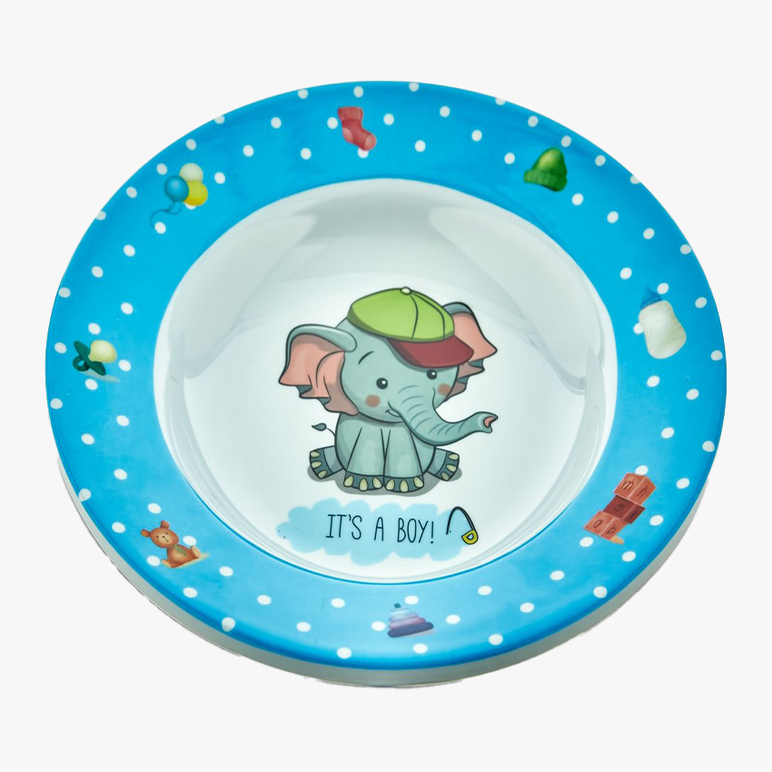 Термостар глубокая тарелка Boy Elephant 21 см